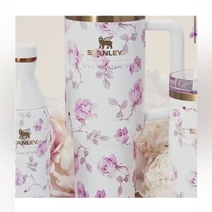 Stanley X Love shack fancy Collab 40oz Quencher Ribbon Rosa Floral